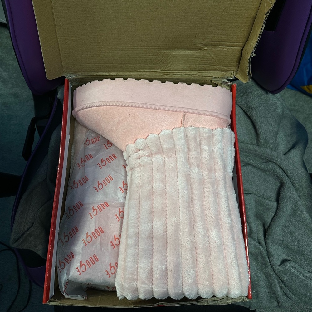 Pink Sock Boots